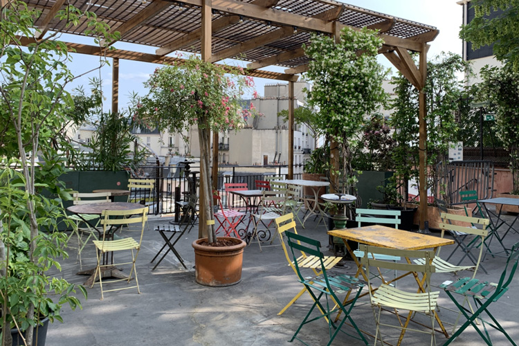La Bellevilloise : Terrasse La Bellevilloise : Terrasse